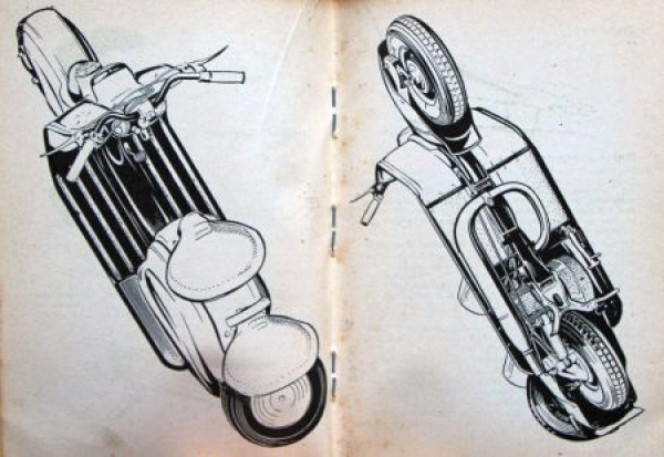 NSU Lambretta 150 ccm Owner Manual 1954 (6851)